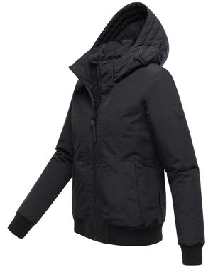 wasserdichte Winterjacke mit Rippstrick-Details "Mooni 16"