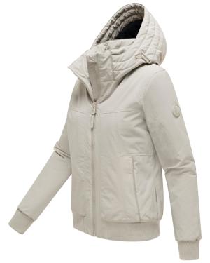 Winterjacke mit Rippstrick-Details "Mooni 16"