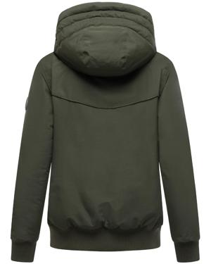 wasserdichte Winterjacke mit Rippstrick-Details "Mooni 16"
