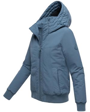 wasserdichte Winterjacke mit Rippstrick-Details "Mooni 16"