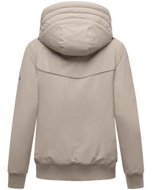 wasserdichte Winterjacke mit Rippstrick-Details "Mooni 16"