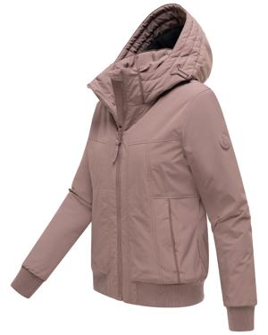 Winterjacke mit Rippstrick-Details "Mooni 16"