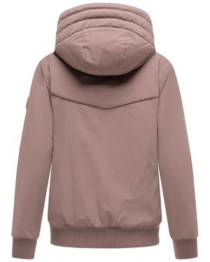 Winterjacke mit Rippstrick-Details "Mooni 16"
