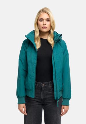 Winterjacke mit Rippstrick-Details "Mooni 16"