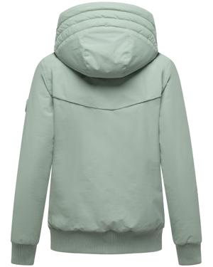 Winterjacke mit Rippstrick-Details "Mooni 16"