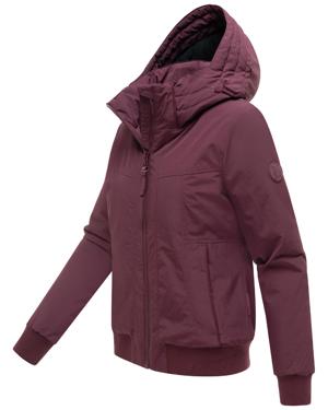 Winterjacke mit Rippstrick-Details "Mooni 16"