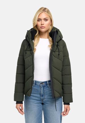 Warme Steppjacke mit abnehmbarem Kragen "Naanda XVI"
