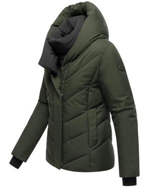Warme Steppjacke mit abnehmbarem Kragen-Einsatz "Nadiraa 16"