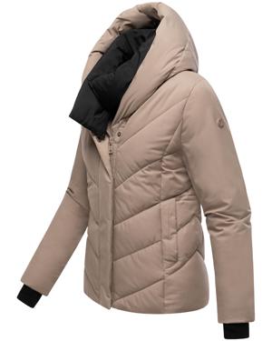 Warme Steppjacke mit abnehmbarem Kragen-Einsatz "Nadiraa 16"