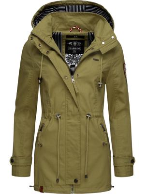 Leichter Baumwollparka mit Kapuze "Nyokoo"