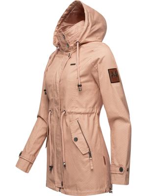 Leichter Baumwollparka mit Kapuze "Nyokoo"