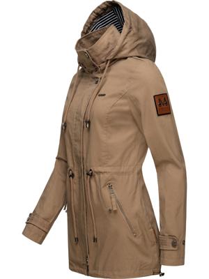 Leichter Baumwollparka mit Kapuze "Nyokoo"