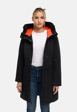 Warmer Damen Kurzmantel mit abnehmbarem Besatz "Pakaami 16"