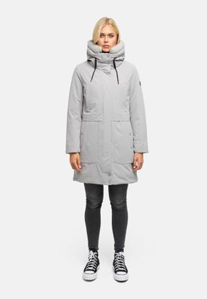 Warmer Damen Kurzmantel mit abnehmbarem Besatz "Pakaami 16"