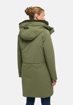 Warmer Damen Kurzmantel mit abnehmbarem Besatz "Pakaami 16"