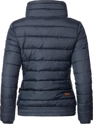 Kurze Winter Steppjacke mit Kapuze "Poison"