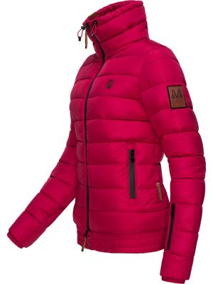 Kurze Winter Steppjacke mit Kapuze "Poison"