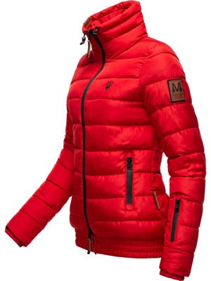 Kurze Winter Steppjacke mit Kapuze "Poison"