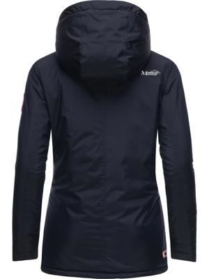 Lange Winterjacke mit Kapuze "Rabeaa"