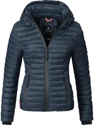 Leichte Steppjacke mit Kapuze "Samtpfote"