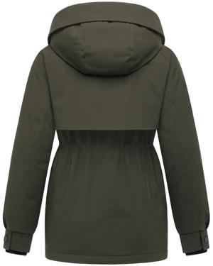Winter Kurzmantel mit Taillenzugband "Shigaraa XVI"