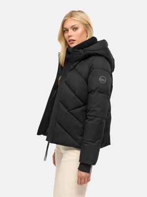 Steppjacke mit abnehmbarer Kapuze und Teddyfleece-Innenfutter "Shinamii XVI"
