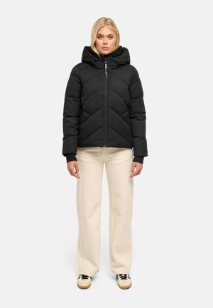 Steppjacke mit abnehmbarer Kapuze und Teddyfleece-Innenfutter "Shinamii XVI"