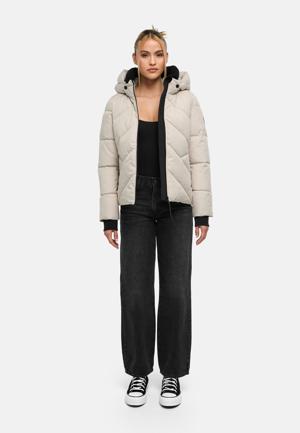 Steppjacke mit abnehmbarer Kapuze und Teddyfleece-Innenfutter "Shinamii XVI"