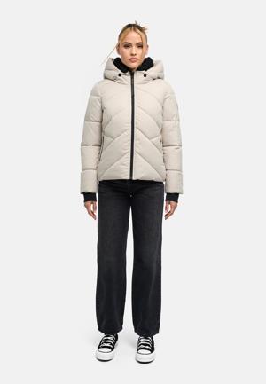 Steppjacke mit abnehmbarer Kapuze und Teddyfleece-Innenfutter "Shinamii XVI"