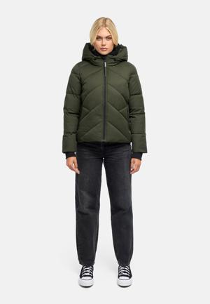 Steppjacke mit abnehmbarer Kapuze und Teddyfleece-Innenfutter "Shinamii XVI"