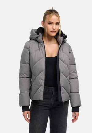 Steppjacke mit abnehmbarer Kapuze und Teddyfleece-Innenfutter "Shinamii XVI"