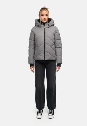 Steppjacke mit abnehmbarer Kapuze und Teddyfleece-Innenfutter "Shinamii XVI"