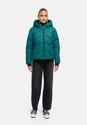 Steppjacke mit abnehmbarer Kapuze und Teddyfleece-Innenfutter "Shinamii XVI"