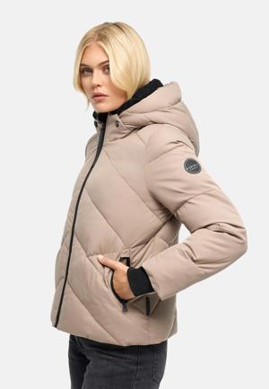 Steppjacke mit abnehmbarer Kapuze und Teddyfleece-Innenfutter "Shinamii XVI"
