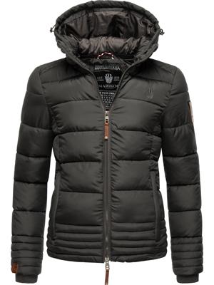 Kurze Winter Steppjacke mit Kapuze "Sole"