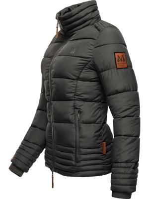 Kurze Winter Steppjacke mit Kapuze "Sole"