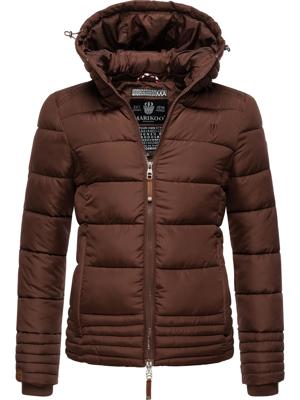 Kurze Winter Steppjacke mit Kapuze "Sole"