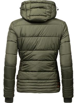 Kurze Winter Steppjacke mit Kapuze "Sole"