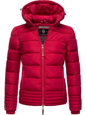 Kurze Winter Steppjacke mit Kapuze "Sole"