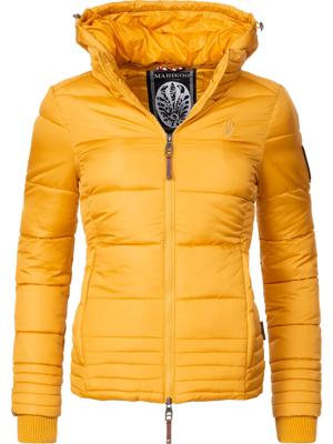 Kurze Winter Steppjacke mit Kapuze "Sole"