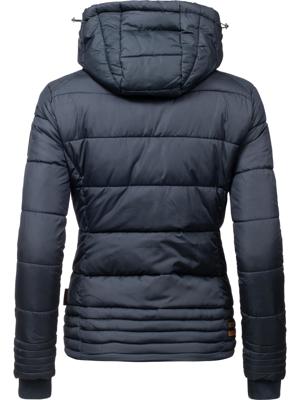 Kurze Winter Steppjacke mit Kapuze "Sole"