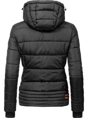 Kurze Winter Steppjacke mit Kapuze "Sole"