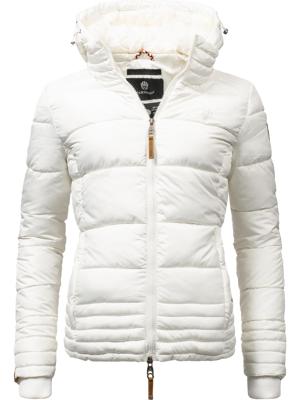 Kurze Winter Steppjacke mit Kapuze "Sole"