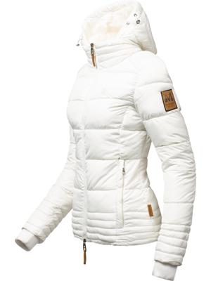 Kurze Winter Steppjacke mit Kapuze "Sole"