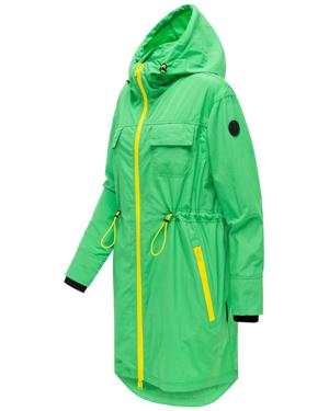 Parka leichter Übergangsmantel mit Taillenzugkordeln "Trüffelbonbon 16"