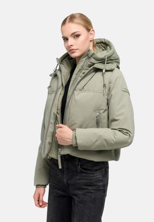 Bomberjacke mit herausnehmbarem Kapuzeneinsatz und Teddypelzkragen "Yurinaa 16"