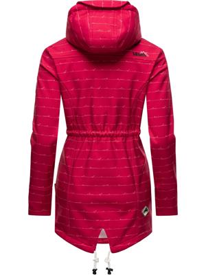 Übergang Softshell-Mantel mit Kapuze "Zimtzicke"