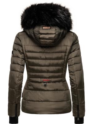 Kurze Winter Steppjacke mit Kapuze "Adele"