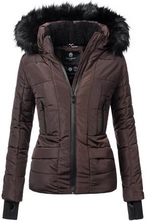 Kurze Winter Steppjacke mit Kapuze "Adele"