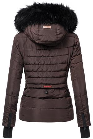 Kurze Winter Steppjacke mit Kapuze "Adele"